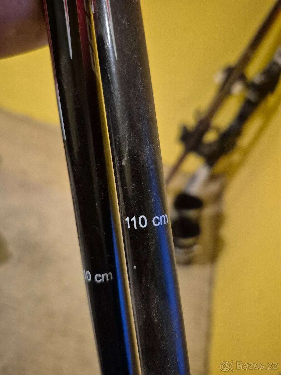 Prodám sjezdové lyže Fischer, lyžáky, hůlky - 7