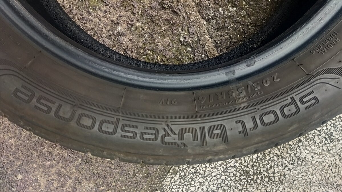 Nokian Iline 205-55-16, Dunlop Sport Biuresponse - 7