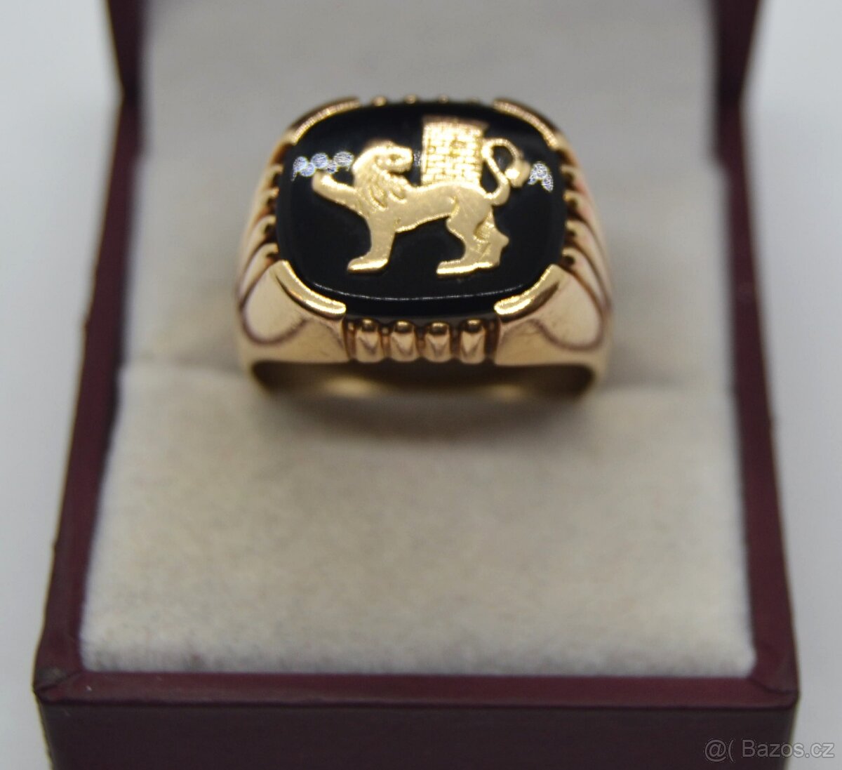 Zlatý pánský prsten - 7