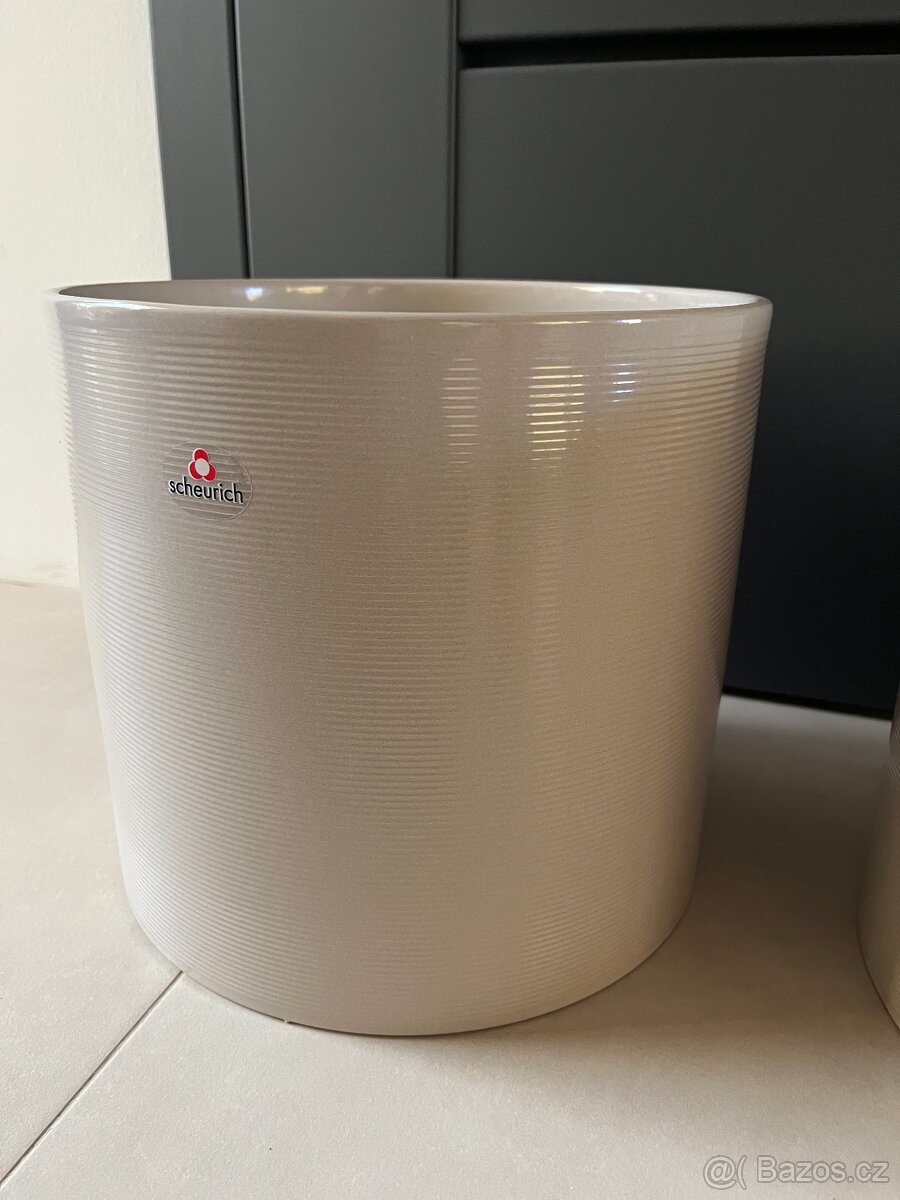 Krásné velké květináče Scheurich - 7