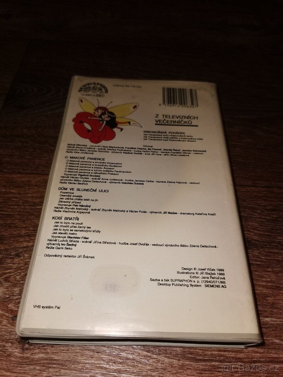 VHS kazety s pohadkami - 7