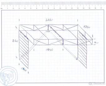 Ocelový přístřešek / konstrukce č.7 - 7