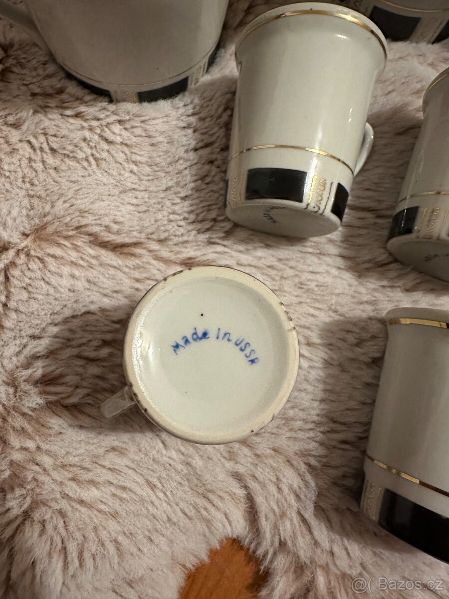 Čajový či kávový set, USSR - 7