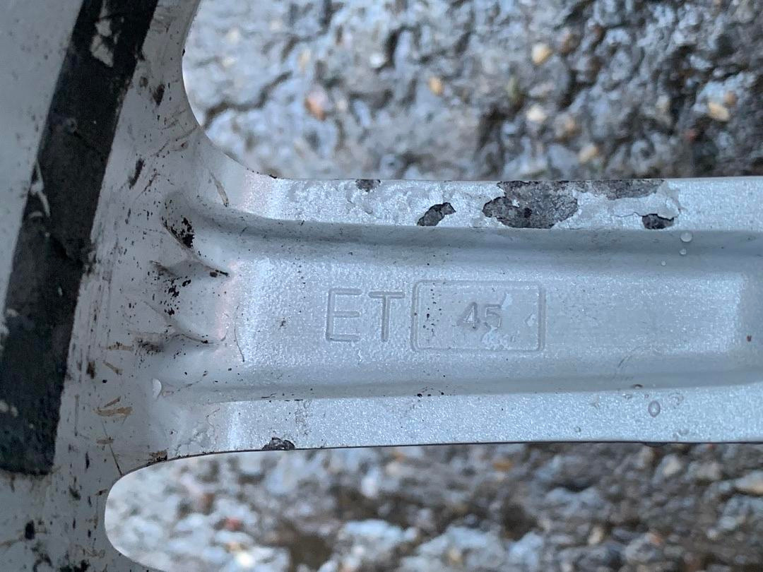 Original 3x ALU kola Audi 18" 8J ET45 pneu 245/40/R18 - 7