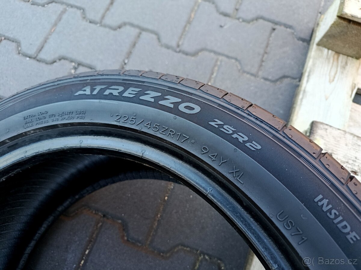 225/45/17 letní pneu sailun - 7