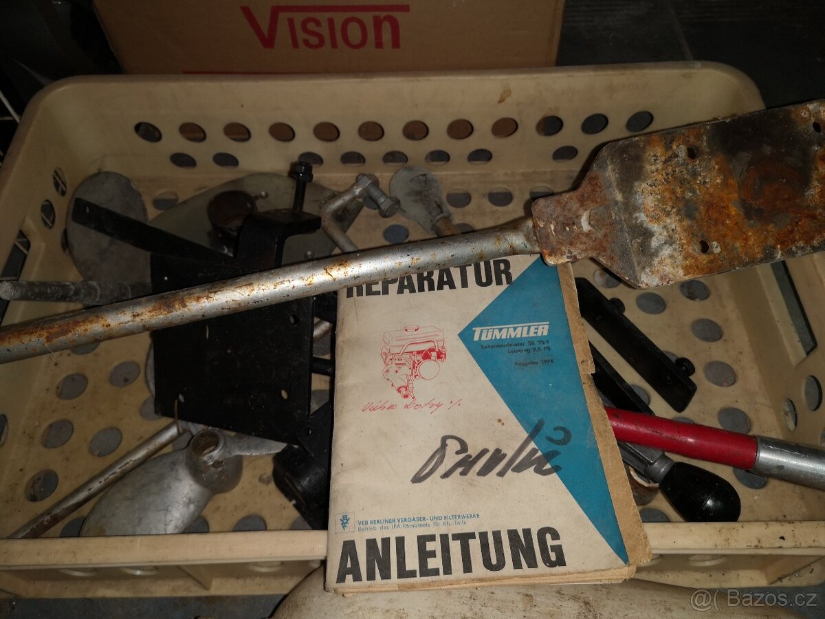 Lodní motor TUMMLER 5x. Funkční a na díly nebo opravu. - 7