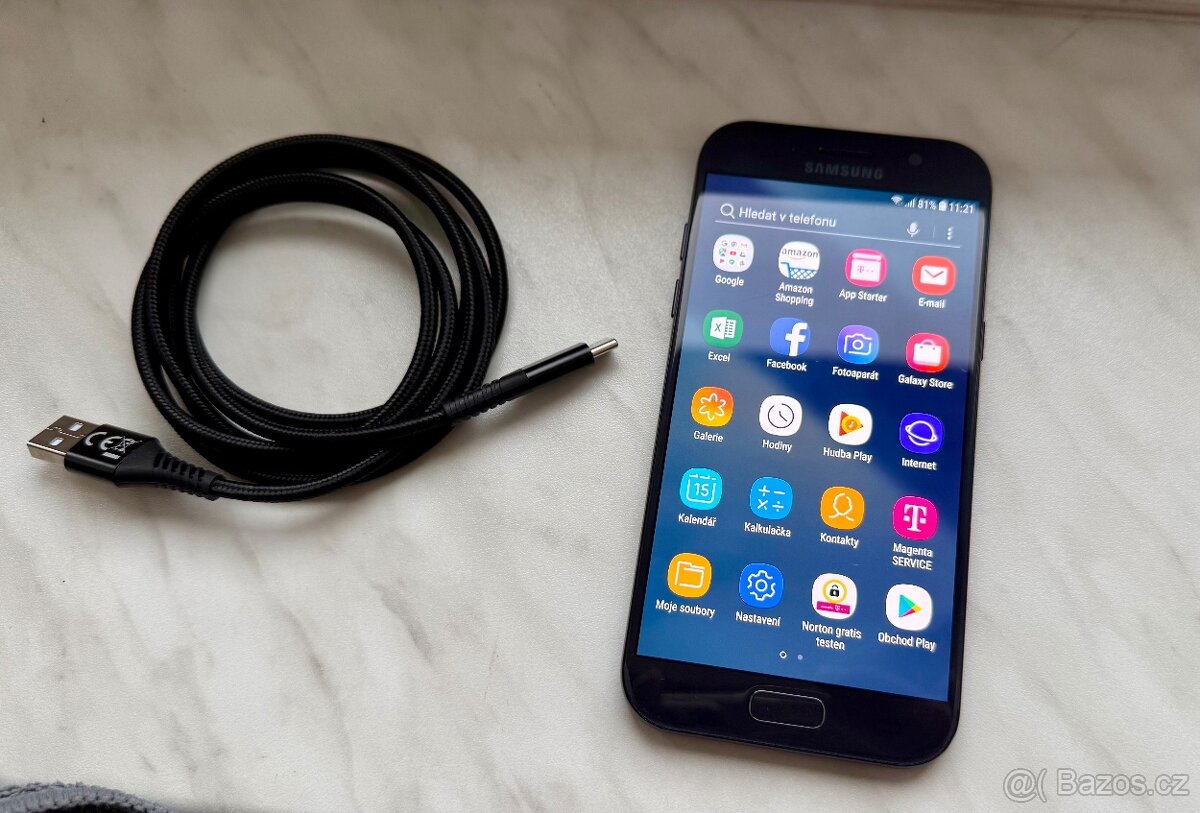 Samsung Galaxy A5 32gb/3gb Ram černý, velmi pěkný stav. - 7