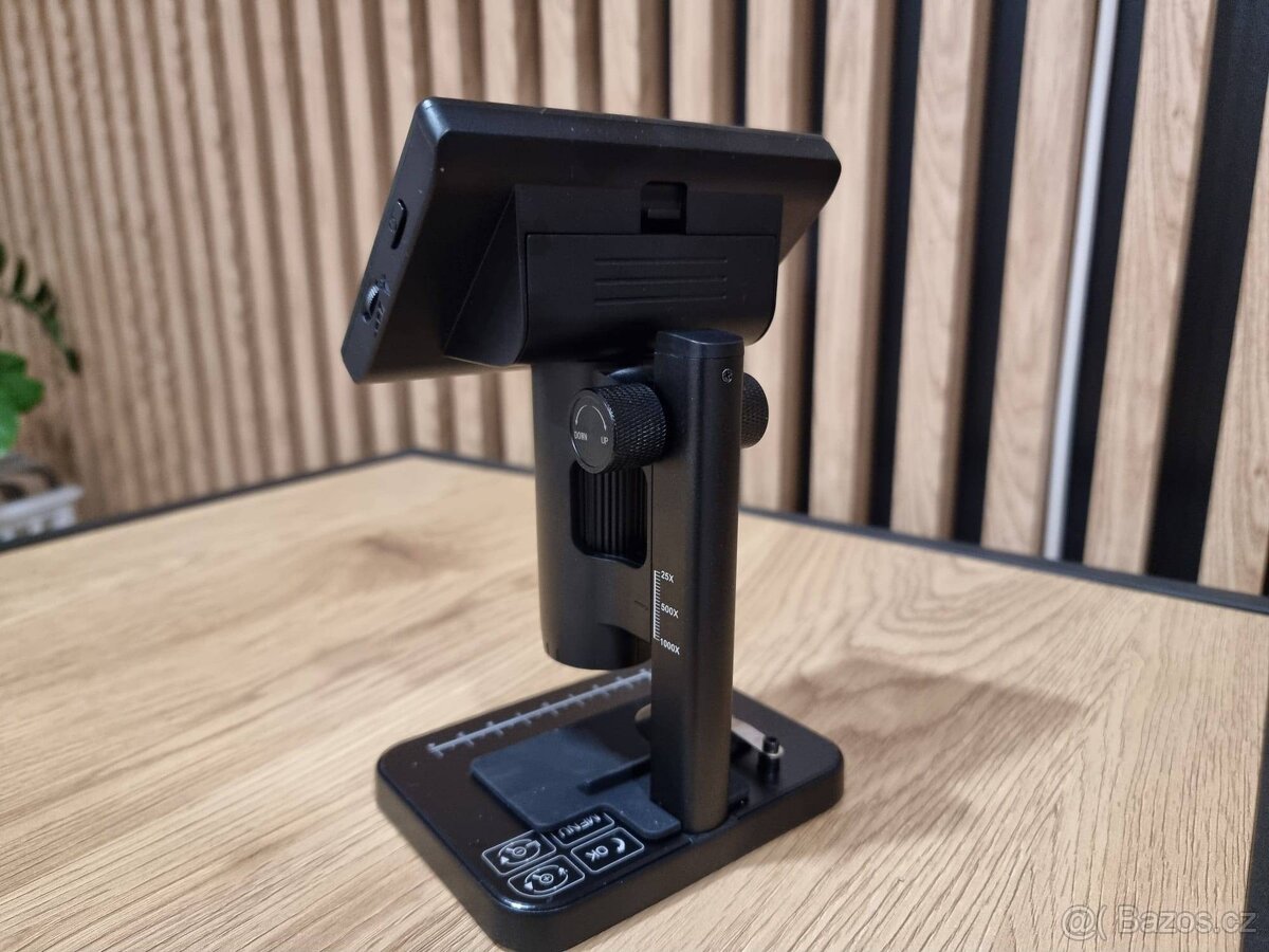 Prodám nový digitální mikroskop MS03 se zvětšením 25-1000x - 7