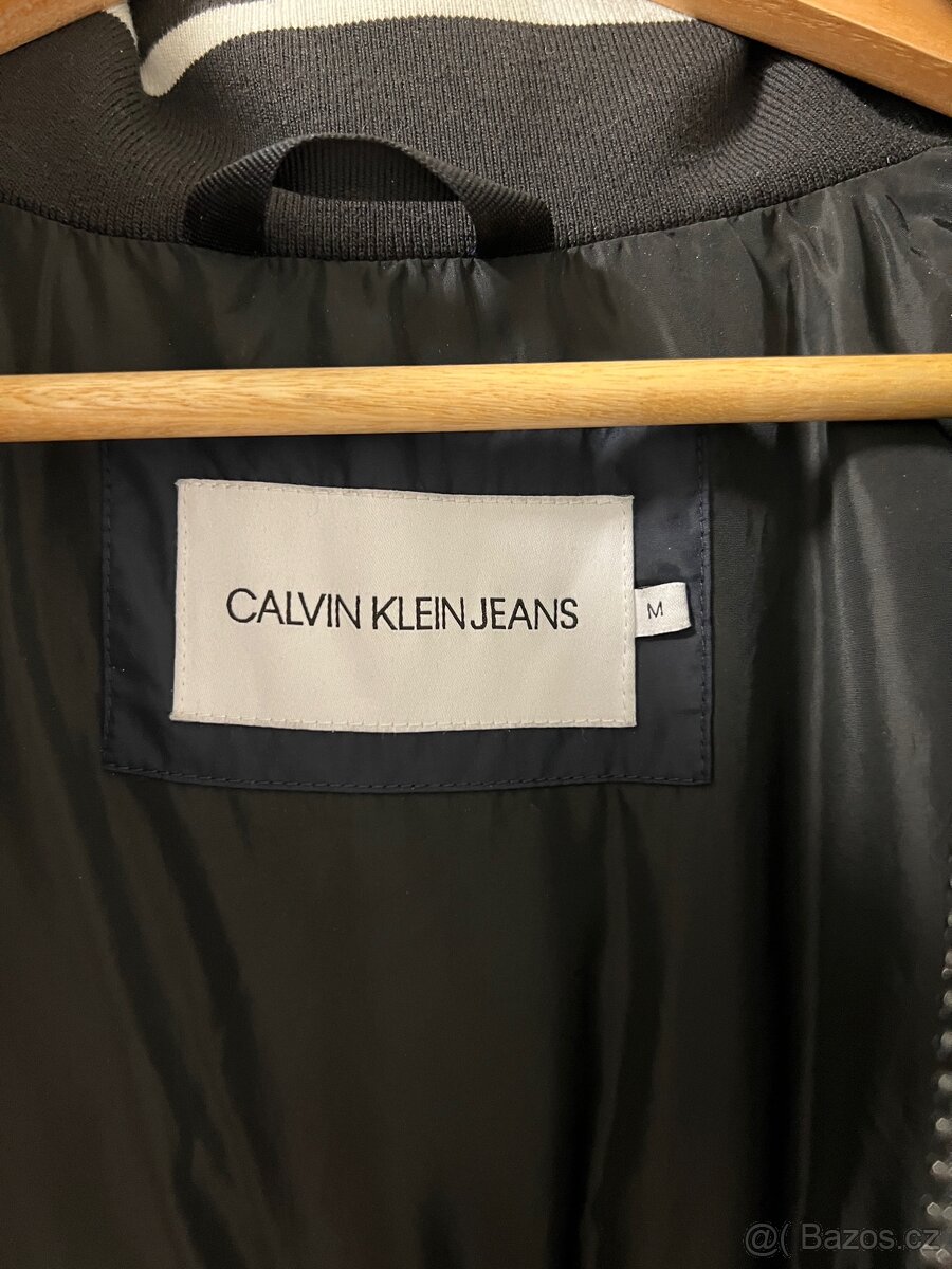 Pánská modrá zimní bunda Calvin Klein v. M nová - 7
