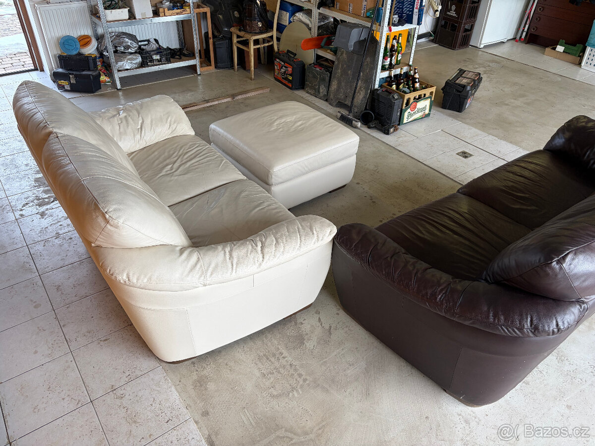 Kožená sedačka - 7