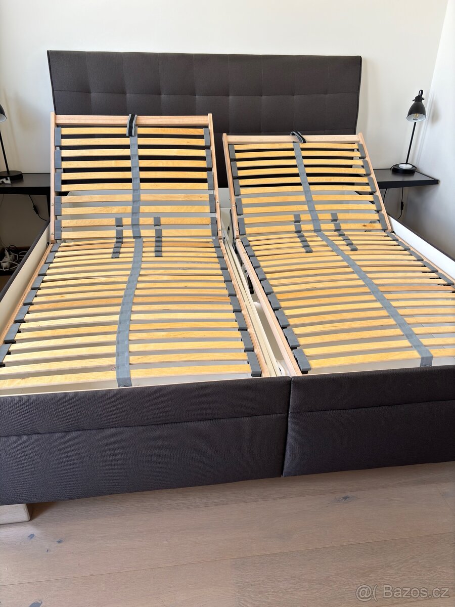 Čalouněna postel 180/200 cm - 7