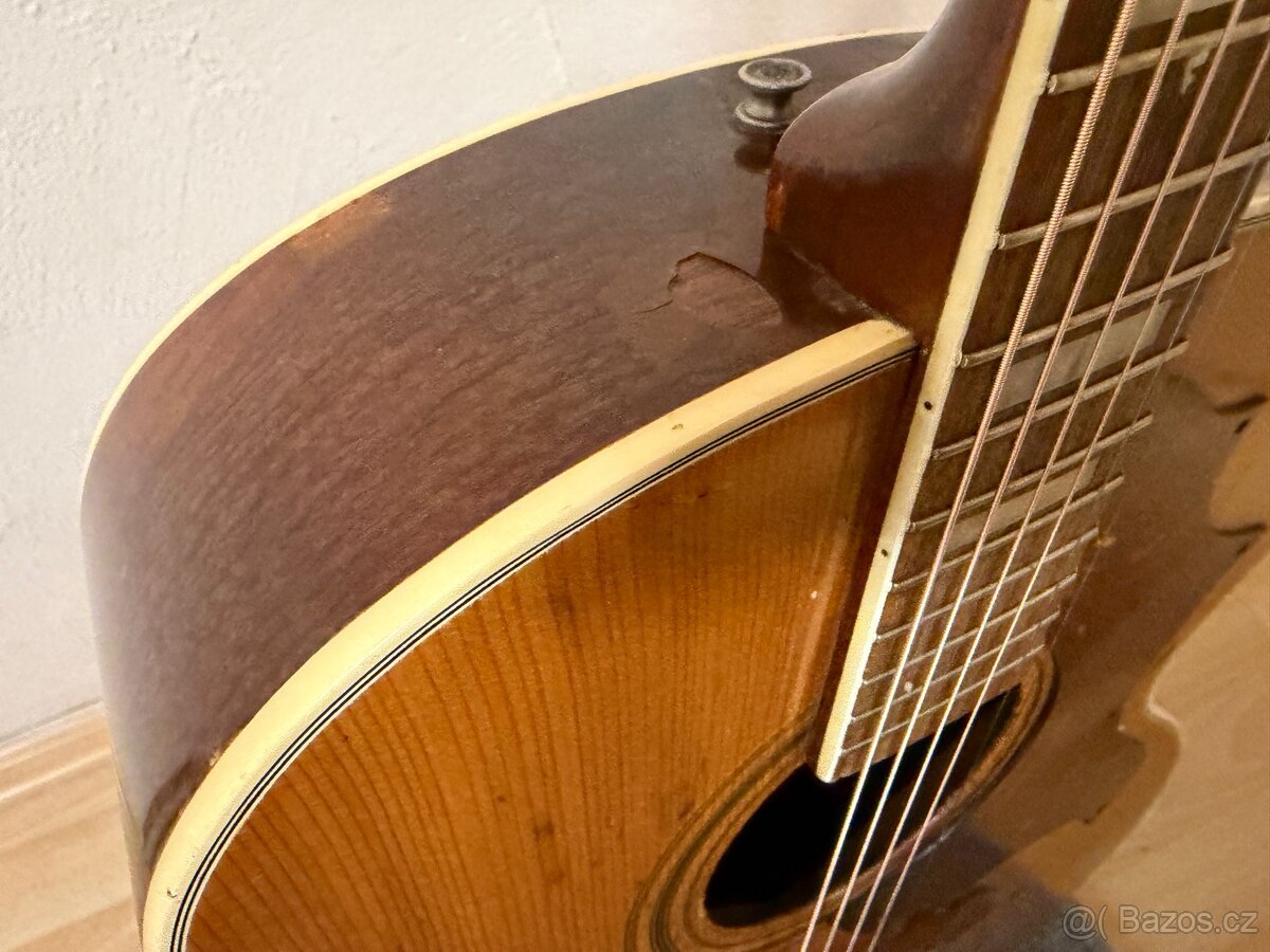 kytara značky Hoyer typu Jumbo - 7