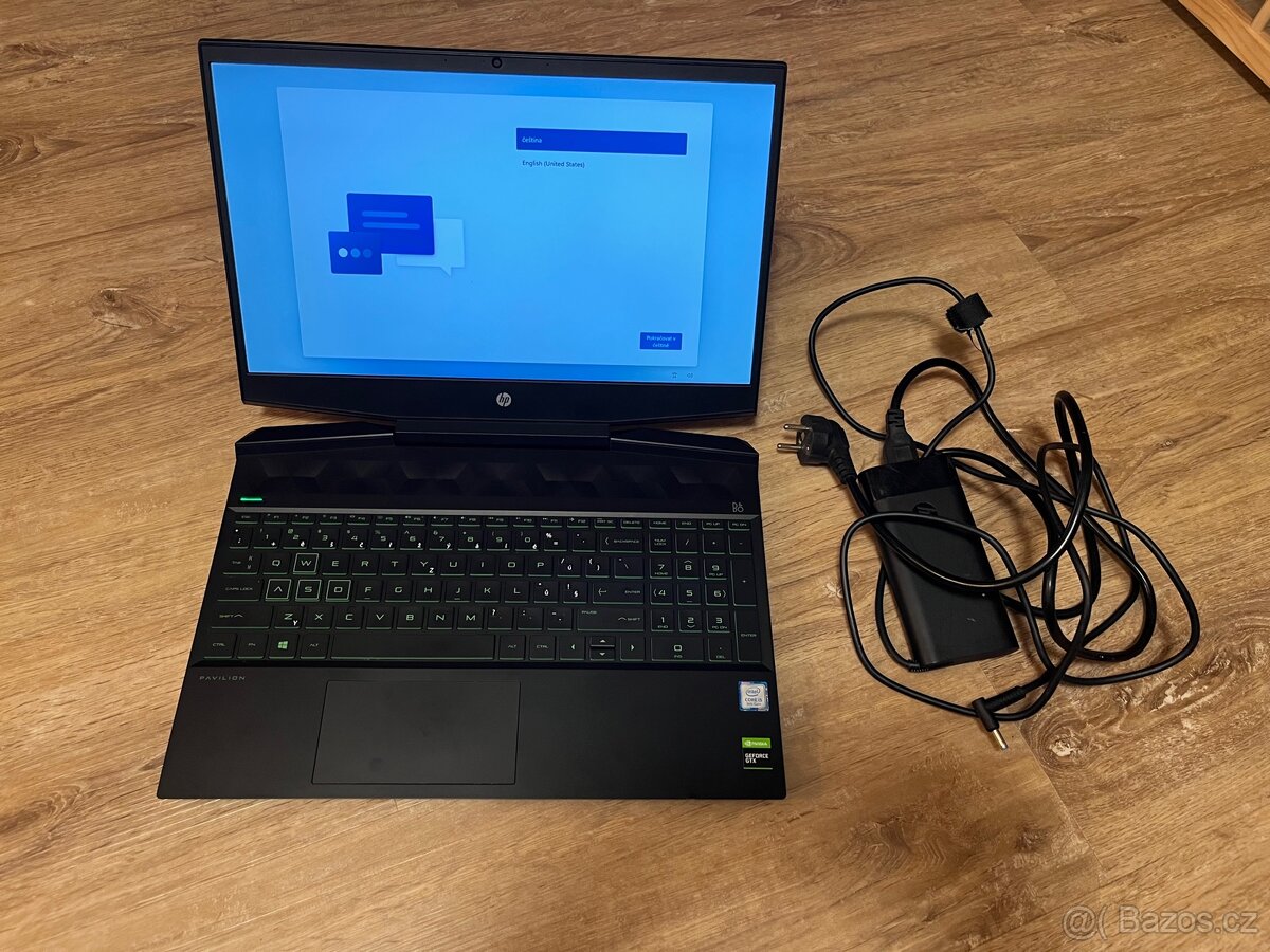 Herní notebook HP Pavilion Gaming 15 – i5, GTX 1050, Win 11 - 7