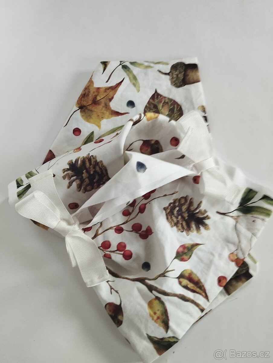 Podzim v lese - povlaky na polštářky - 7