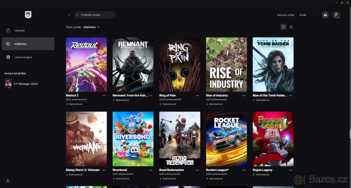 Prodám účet Epic Games – 266 her, hodnota 65 000 Kč+ - 7