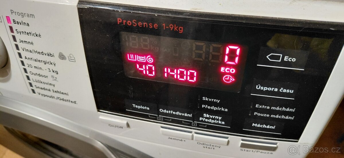 Aeg pračka a sušička 9 a 8 kg... - 7