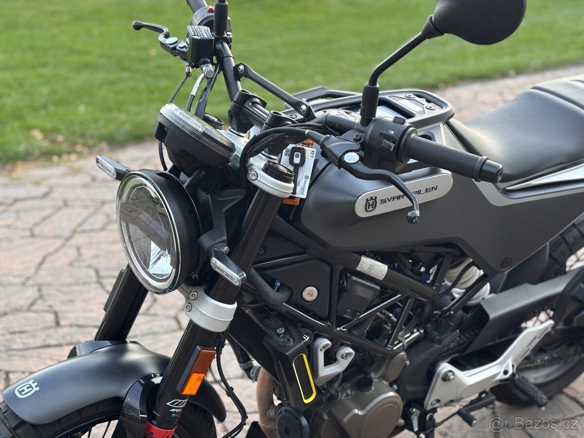 Husqvarna Svartpilen 125 2022, najeto 11000km - 7