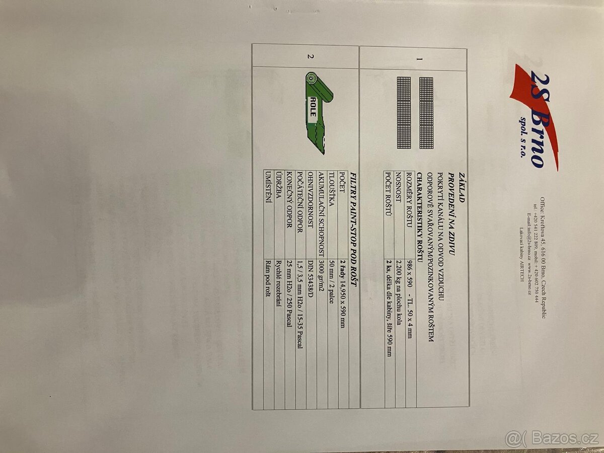 Průmyslová lakovna 10x5x4,3m AIRTECH MODULAR 10x5x4,3m - 7