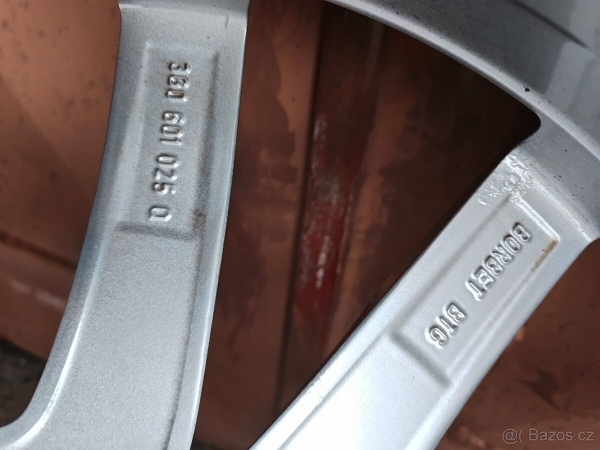 5x112 originál VW Borbet - 7