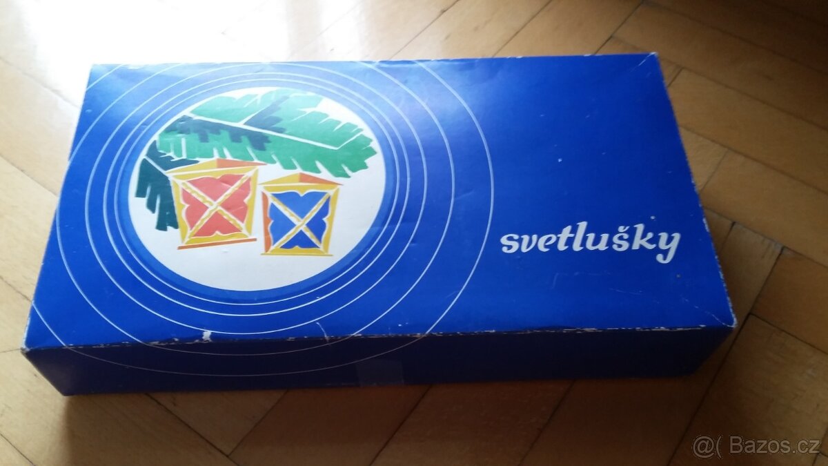 Staré vánoční lucerničky Světlušky Kovopodnik Topolčany - 7