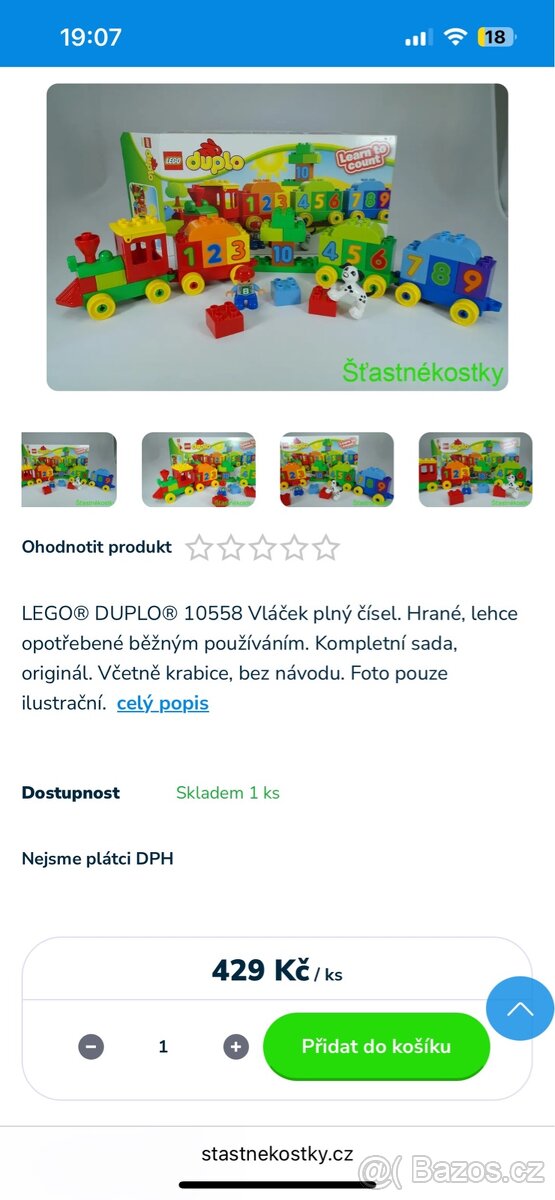 Lego Duplo Vláček se stromem - 7