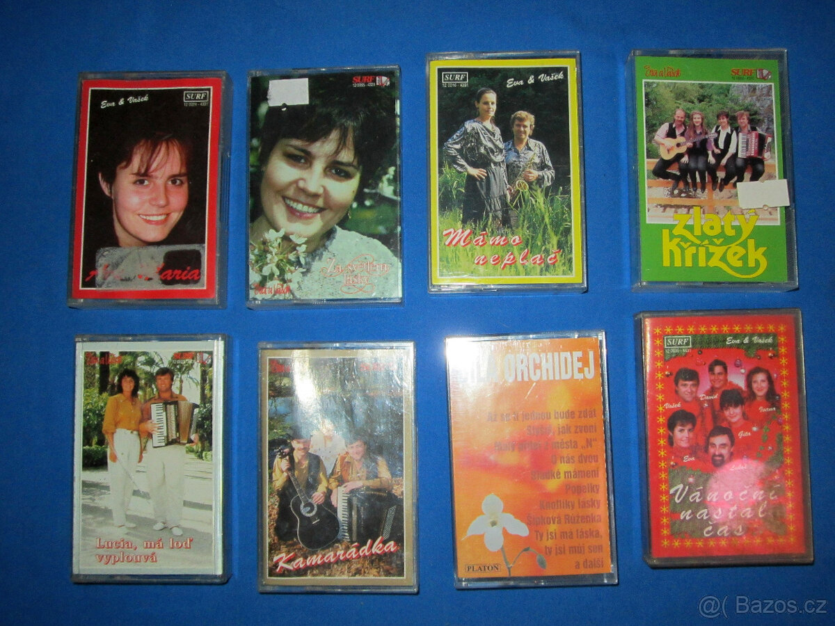 České, pop, a country audiokazety - 7