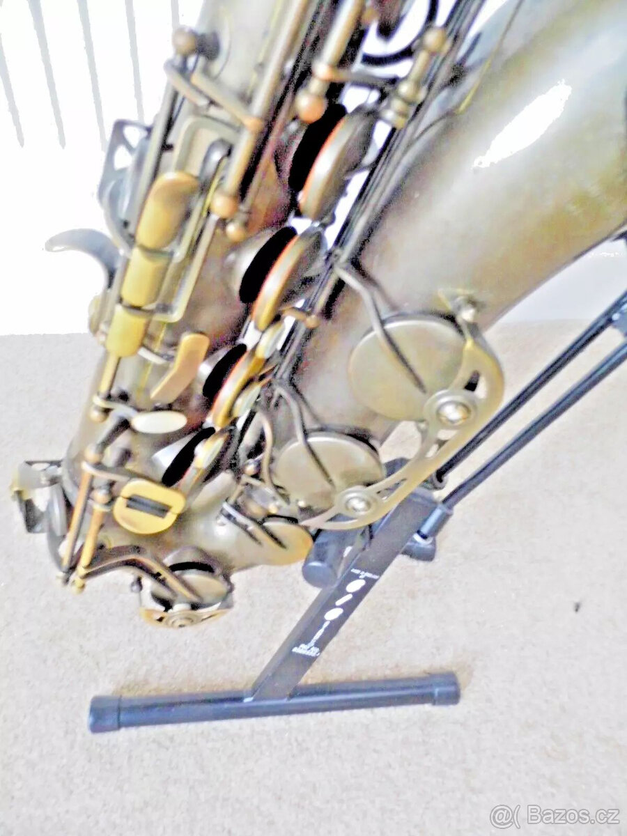 TREVOR JAMES RAW SIGNATURE CUSTOM BARE BRASS TENOR SAX & BAR - 7