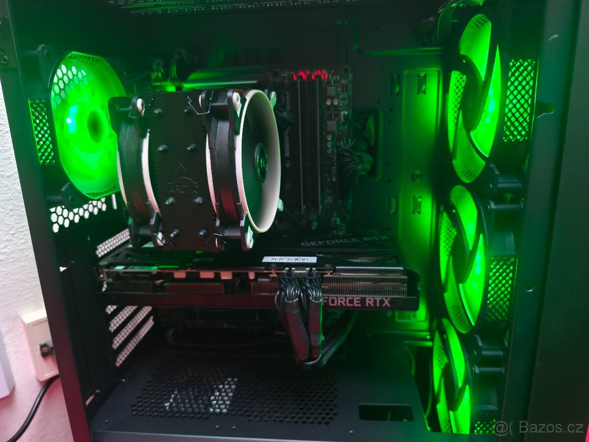 Herní PC Ryzen7 5700X 32GB RAM RTX 3080 12 M záruka - 7