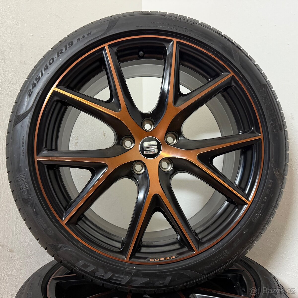 CUPRA FORMENTOR 5x112 R19 ET40+LETNÍ 245/40R19 7mm - 7