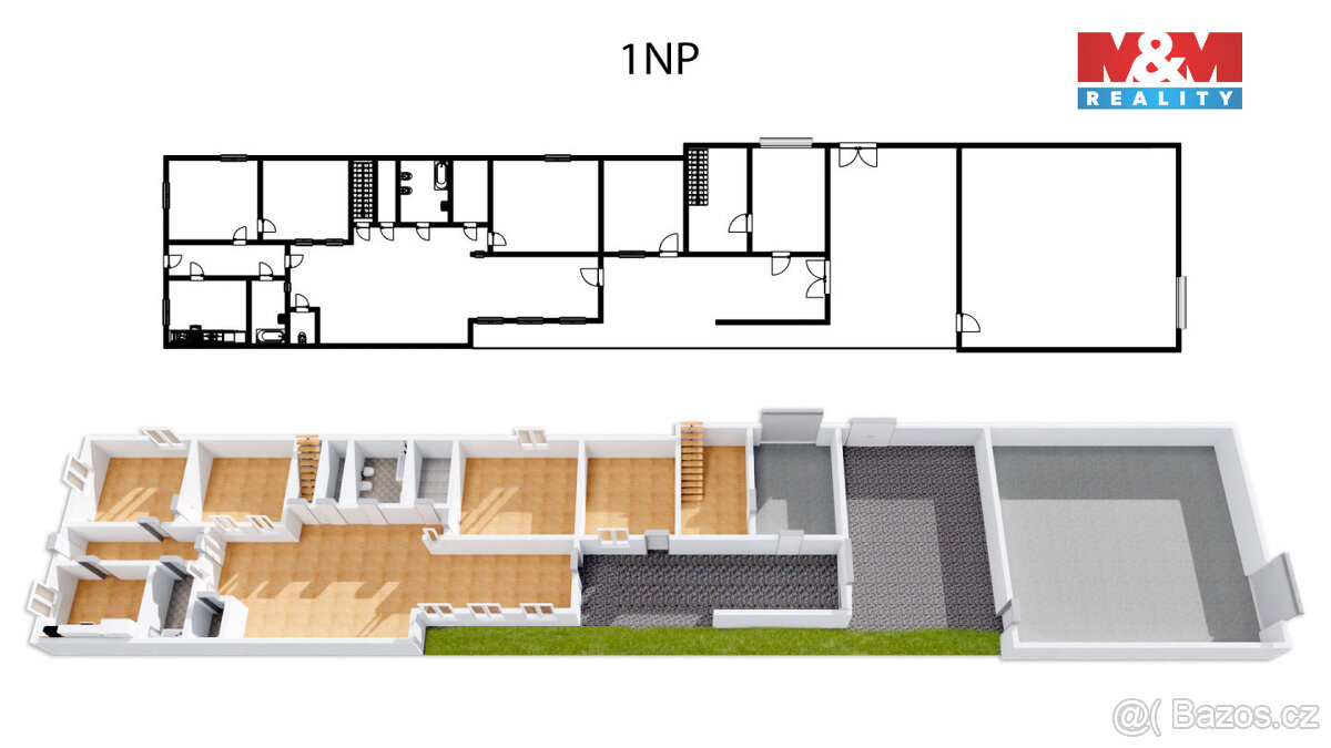 Prodej zemědělské usedlosti 263m² s pozemkem 1250m², Šumice - 7