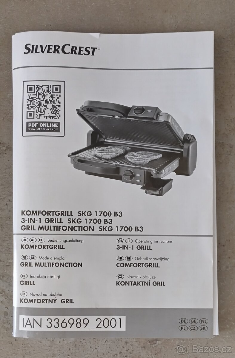 Gril Silvercrest Komfortgrill 3-in-1 - 7