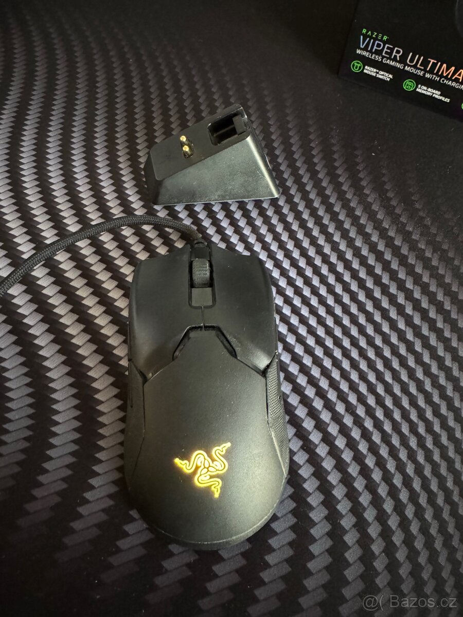 PRODÁNO - herní myš Razer Viper Ultimate - 7