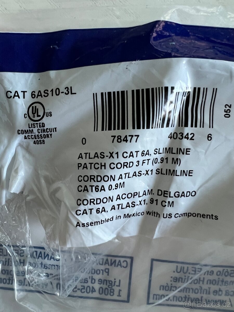 CAT6 Patch Cords Nové Commscope USA Cat6 Internet Data - 7