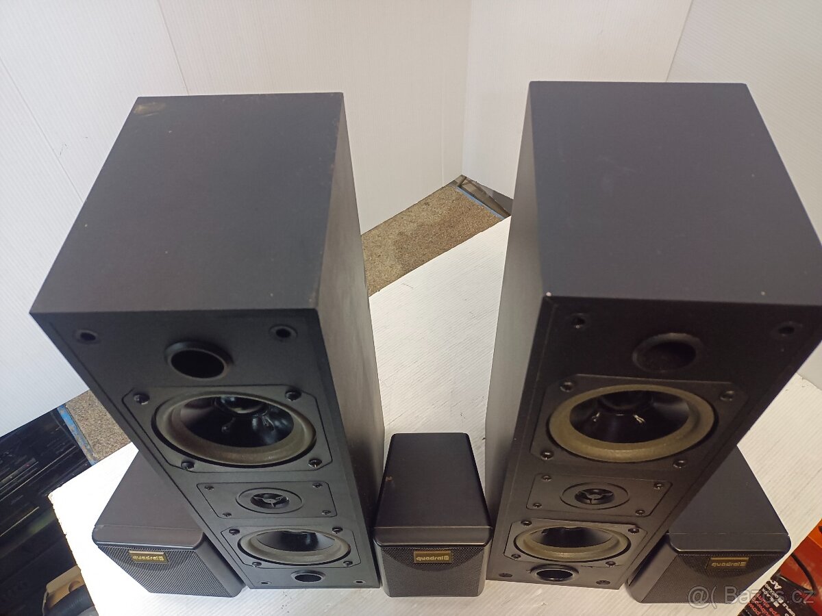 QUADRAL Base Zero, repro 5ks, max 80W, 4ohmy - 7