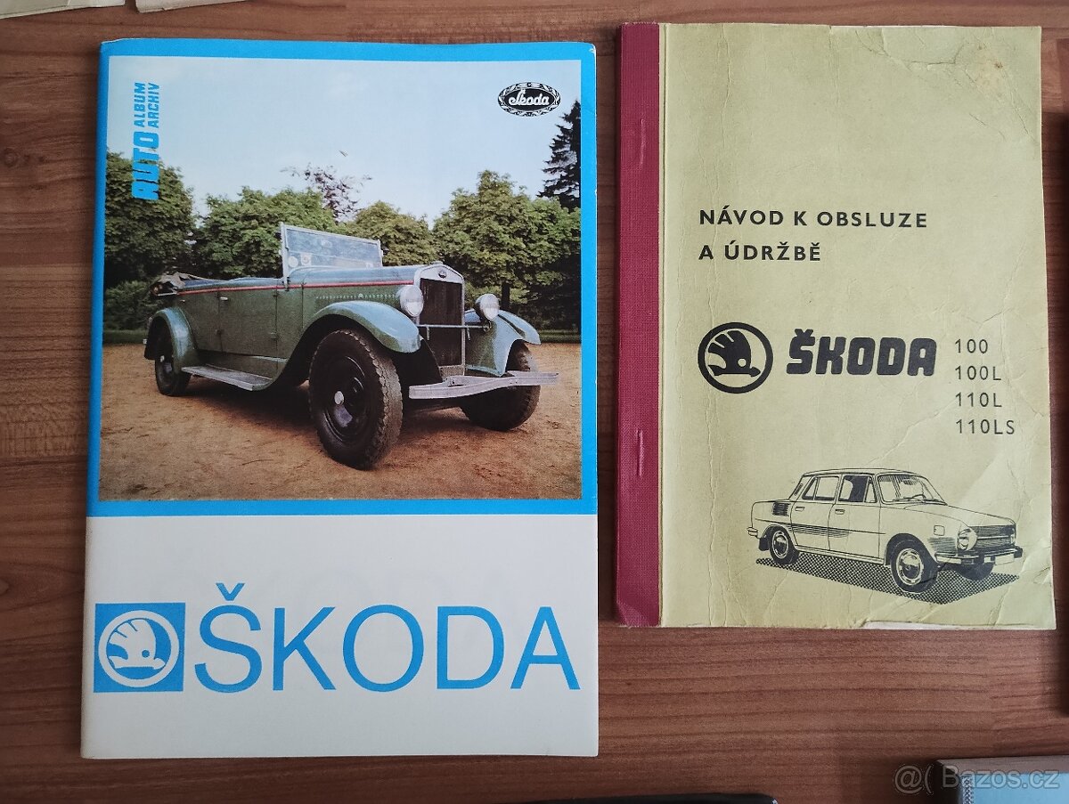 Brožury na jawa ČZ Dněpr M72, MB 750 a ŠKODA atd - 7