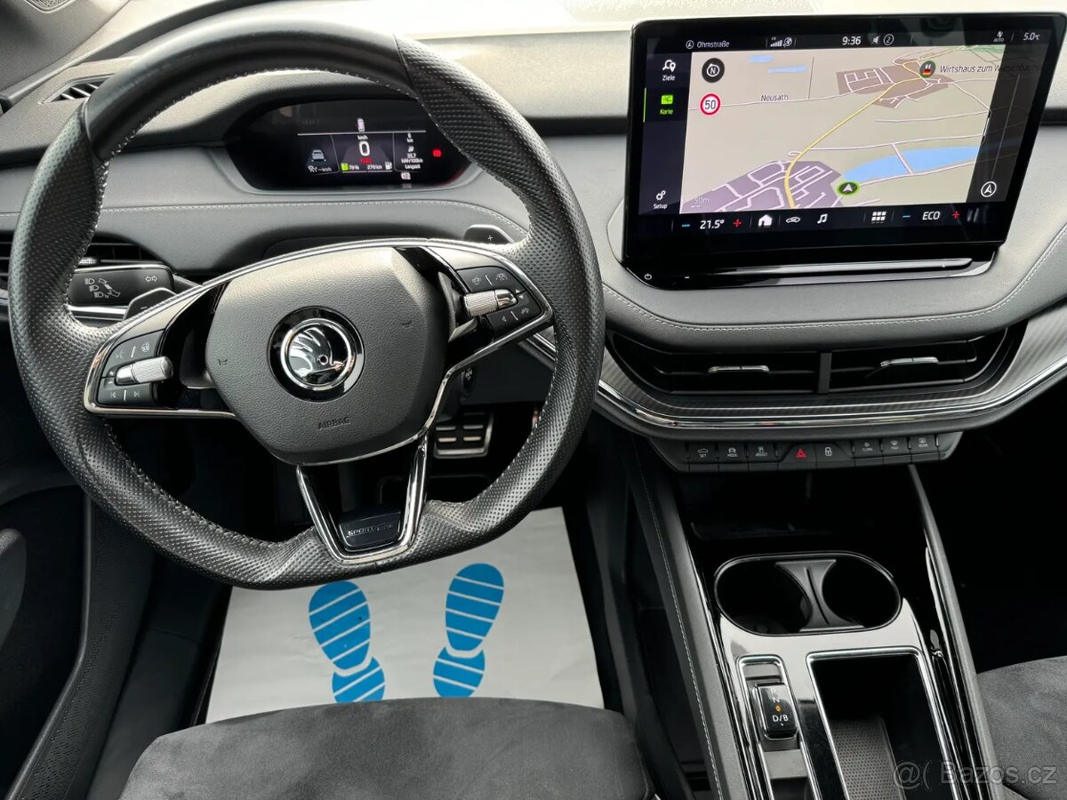 Škoda Enyaq 80 Sportline 150kw/matrix/tepelko/kamera/Kessy - 7