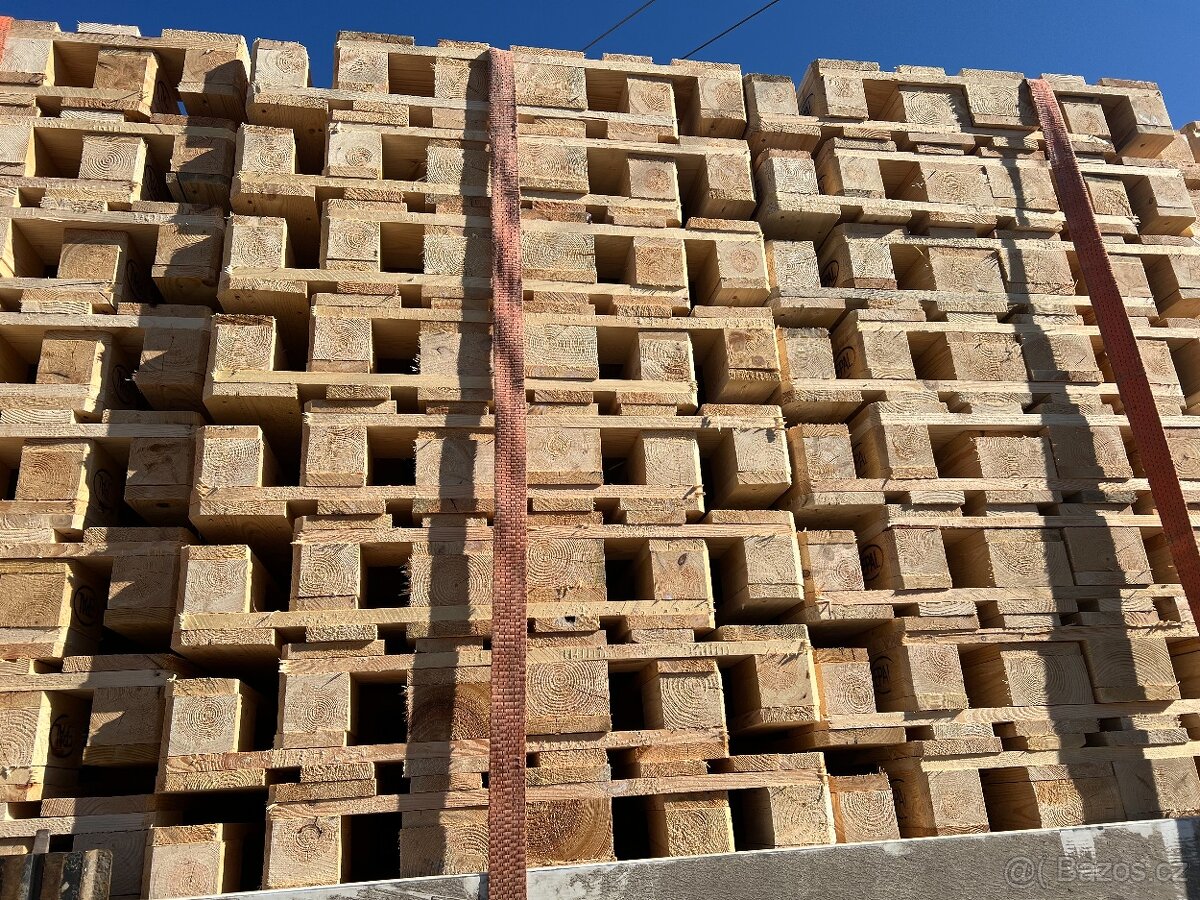 úplně nové dřevěné palety epal a ohrádky - 7