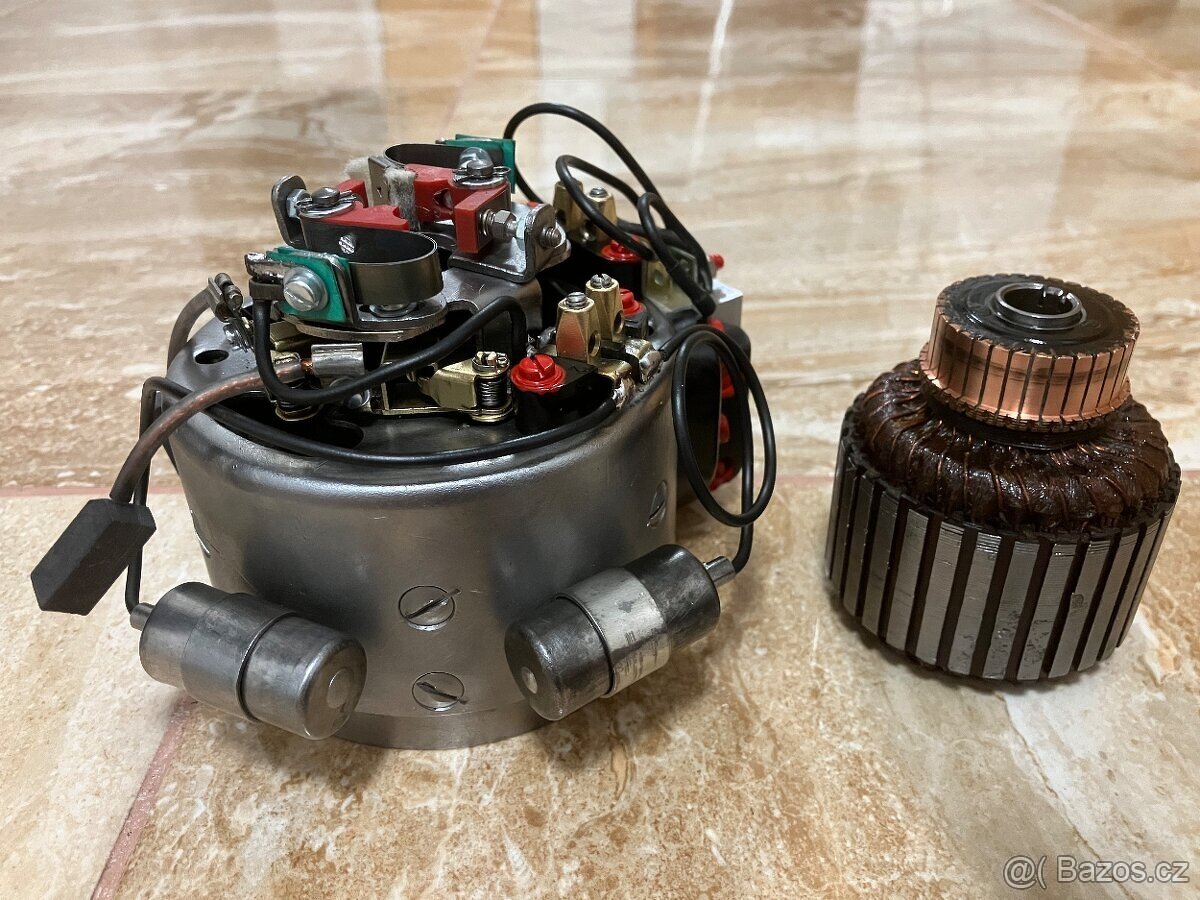 Jawa pérák 350/18 - zapalování po GO - 7