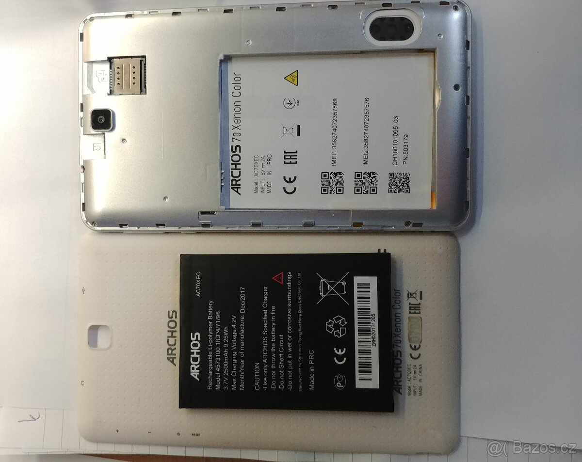 Archos 70 Xenon Color 7" - na díly - 7