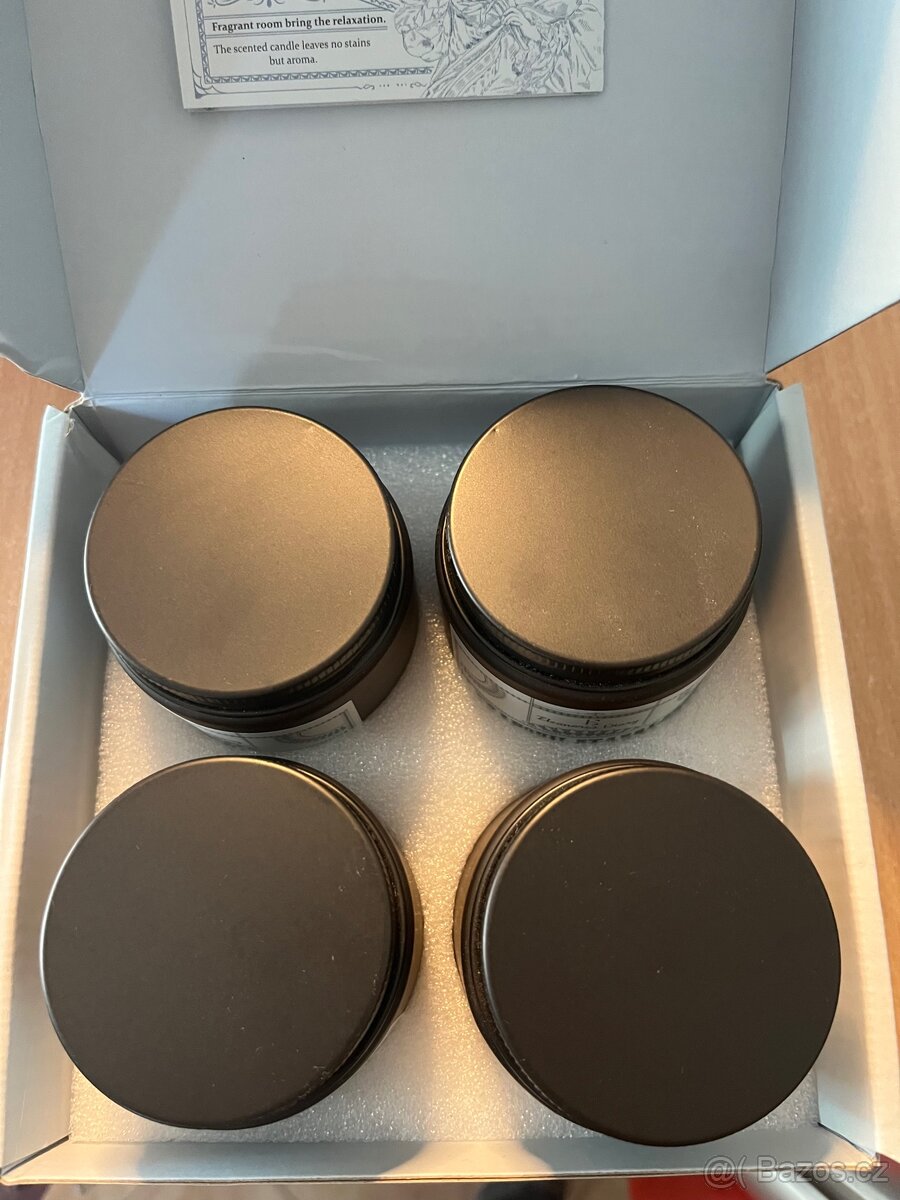 Dárková krabička se 4ks svíček - 7