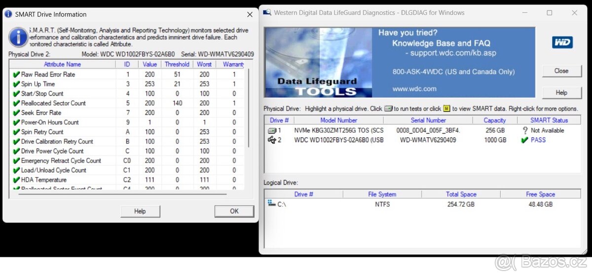 Pevný disk Western Digital RE3 WD1002FBYS 1TB SATA II 3,5" - 7