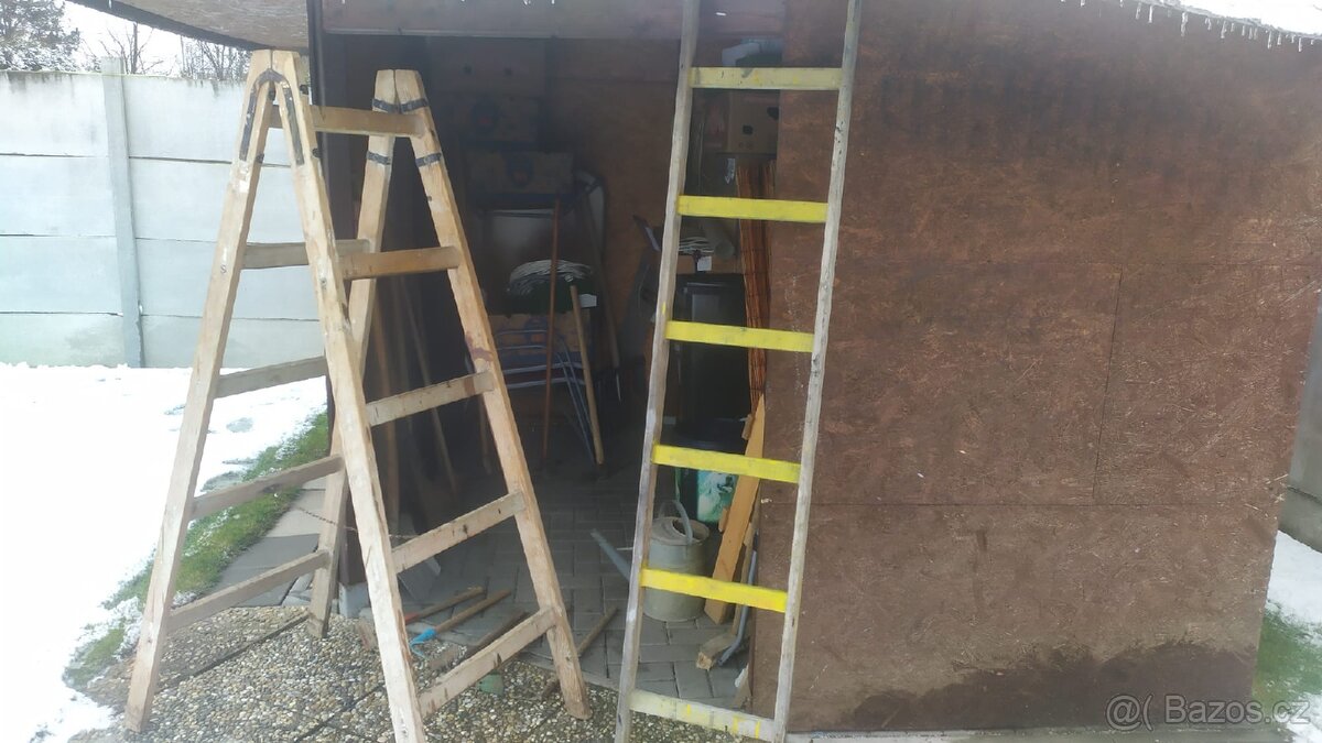 Nářadí žebřik kolečka atd - 7