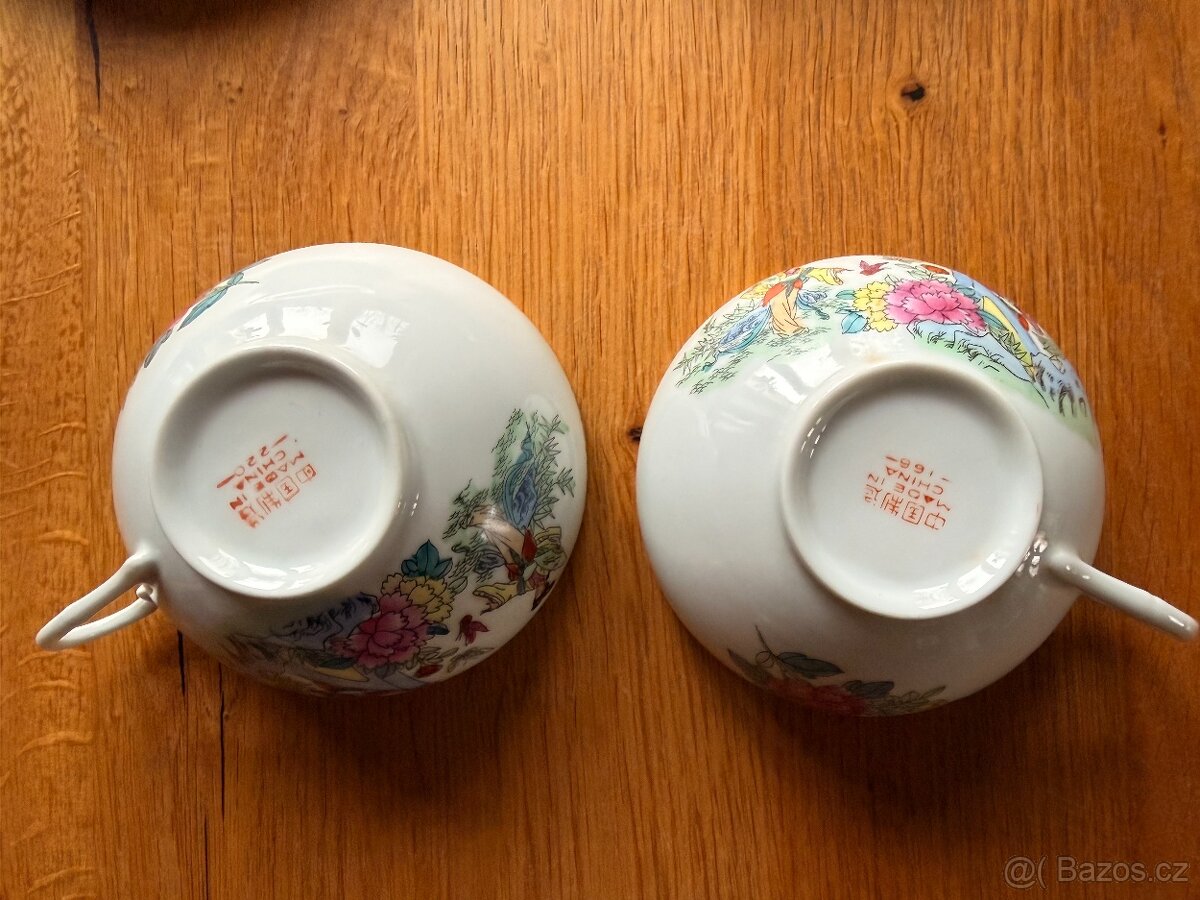 Čínské porcelánové šálky - 7