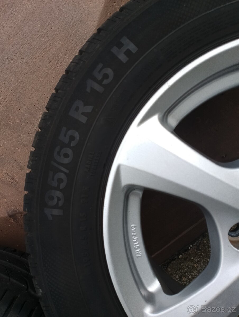 ALU 15" 5x112 195/65R15 Škoda, Volkswagen - 7