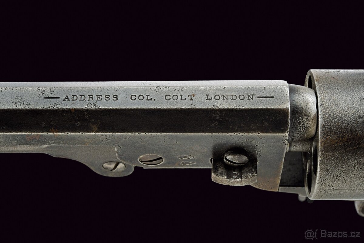 Revolver Colt 1851 Navy - Londýnský model - 7