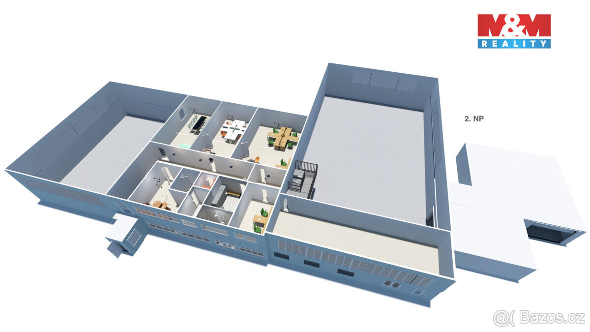 Prodej výrobního areálu, 37 978 m2, Droužkovice - 7