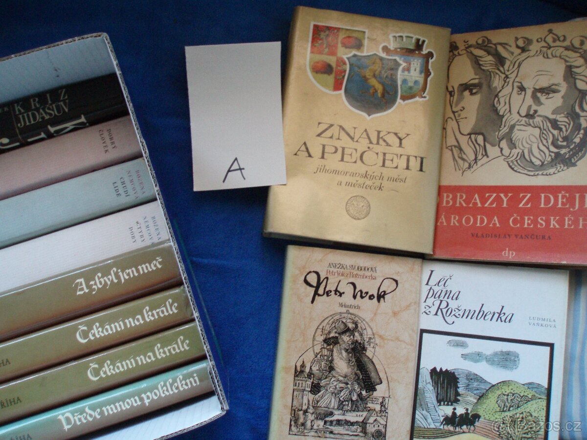 staré knihy-Jirásek, Němcová, Říha, Vančura - 7