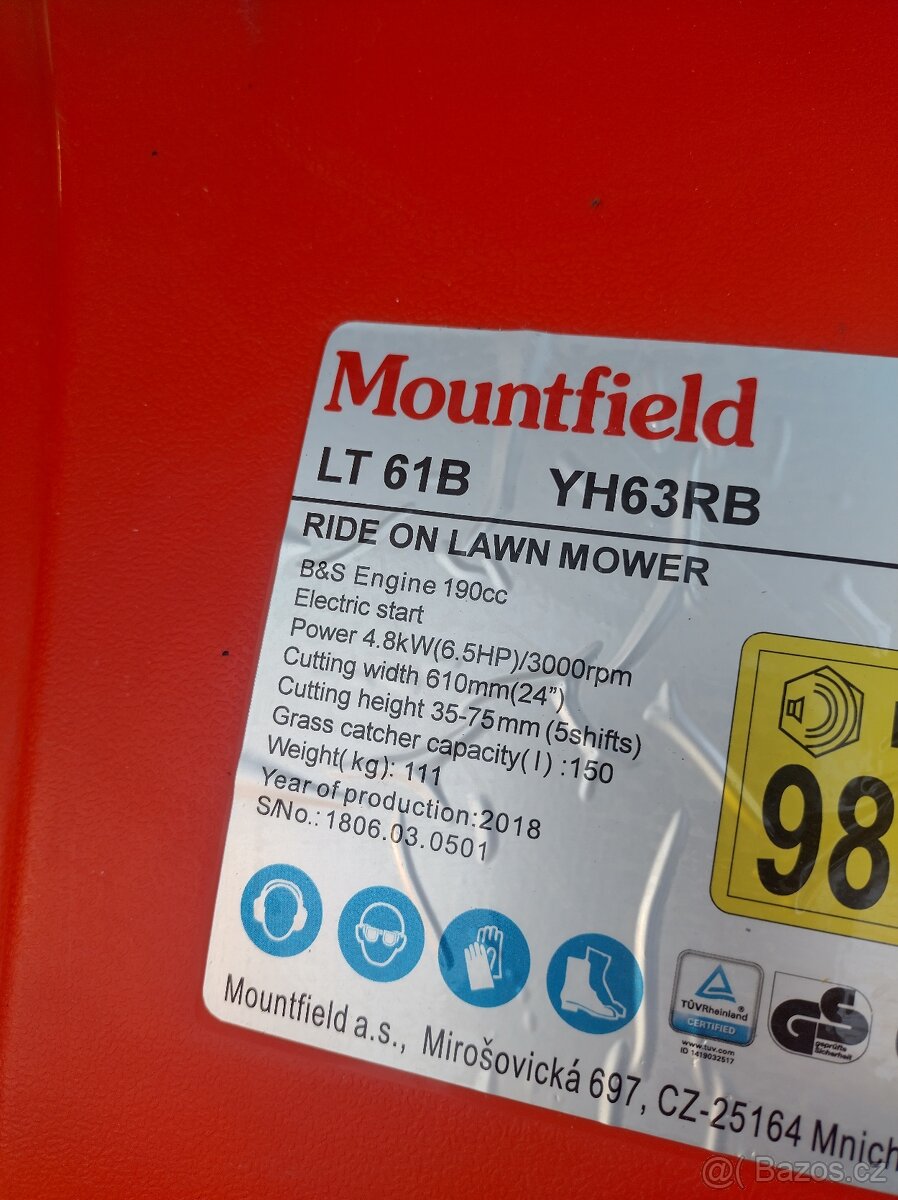 Zahradní traktůrek (rider) - 7