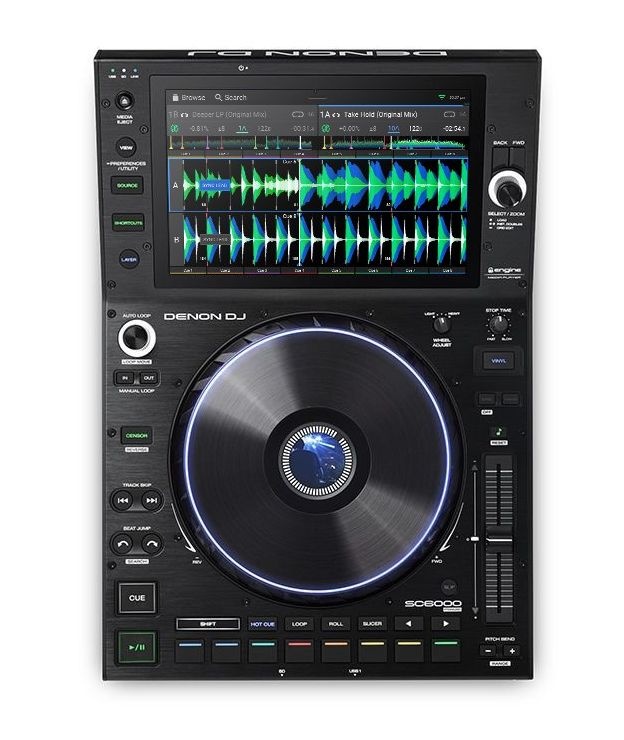 Denon DJ sada 2xDeck SC6000 +mix XC1850 - 7