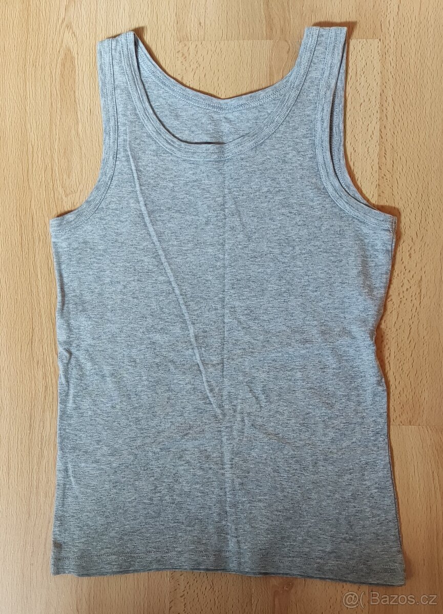 Chlapecké nátělníky 5x 146 - 7